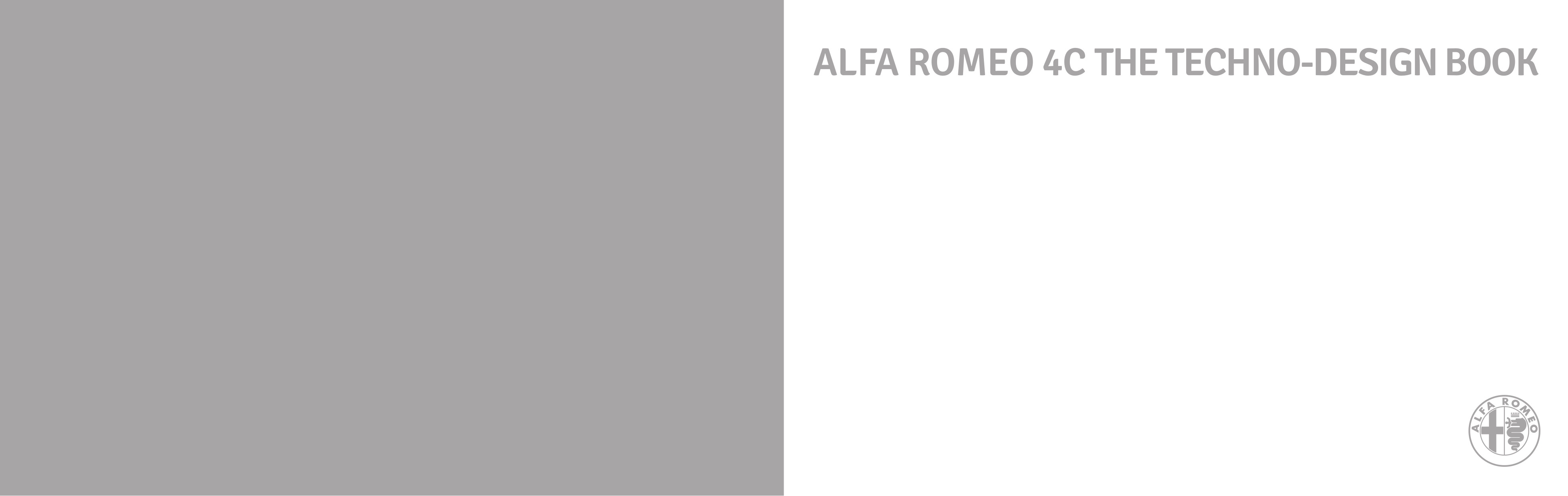 2015 Alfa Romeo 4C Technical Brochure Page 26